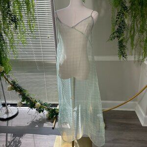 (NWT) Eiko Ai | Ingravitas Organza Midi Slip Dress